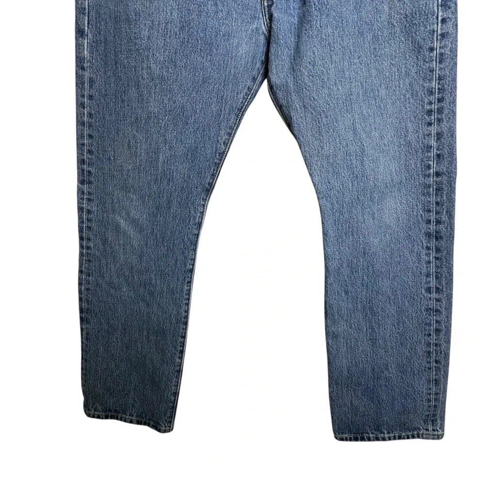 Levi Strauss 501 Mens Jeans Blue‎ Button Fly Straight Leg Waist 38 Inseam 30